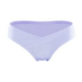 thumbnail image 1 of Seductiva Women Pantie Knickers Cotton Waist Shaped V Low Postpartum Panties Maternity Pregnancy Full Coverage Briefs, 1 of 4