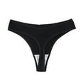 thumbnail image 1 of Seductiva Clothing Women's Panties Cotton Thong Seamless Sports Style Fashion Briefs for Women Underwear Low Rise G-String Briefs, 1 of 5