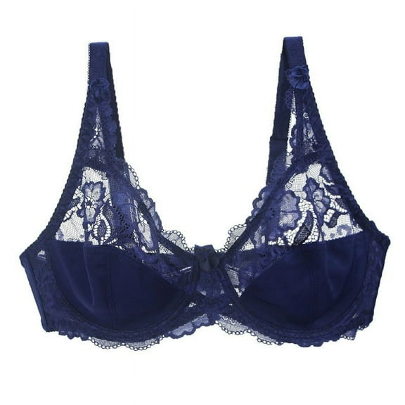 Seductiva Women's Smooth Cotton T-Shirt Bra Ultra-thin Underwear Bra Adjustable Bra Ladies Transparent and Breathable Full Coverage T-Shirt Bra