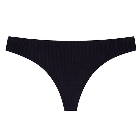 Seductiva Clothing Women's Thong Underwear Seamless Thong Panties Women's Breathable Stretch Thong Underwear Thong 1 Piece Thread Traceless Adhesive Thong Underwear Breathable Thong
