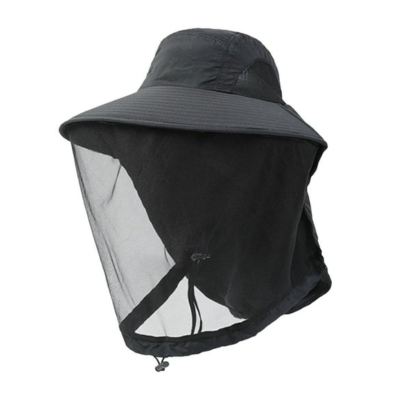 Seductiva Clothing Womens Mens Wide Straw Panama Hat Men and Women Summer Quick Drying Outdoor Fishing Bucket Beach Visor Neck Guard Girth Fisherman Hat Breathable Sun Hat Straw Hat for Women 1PC