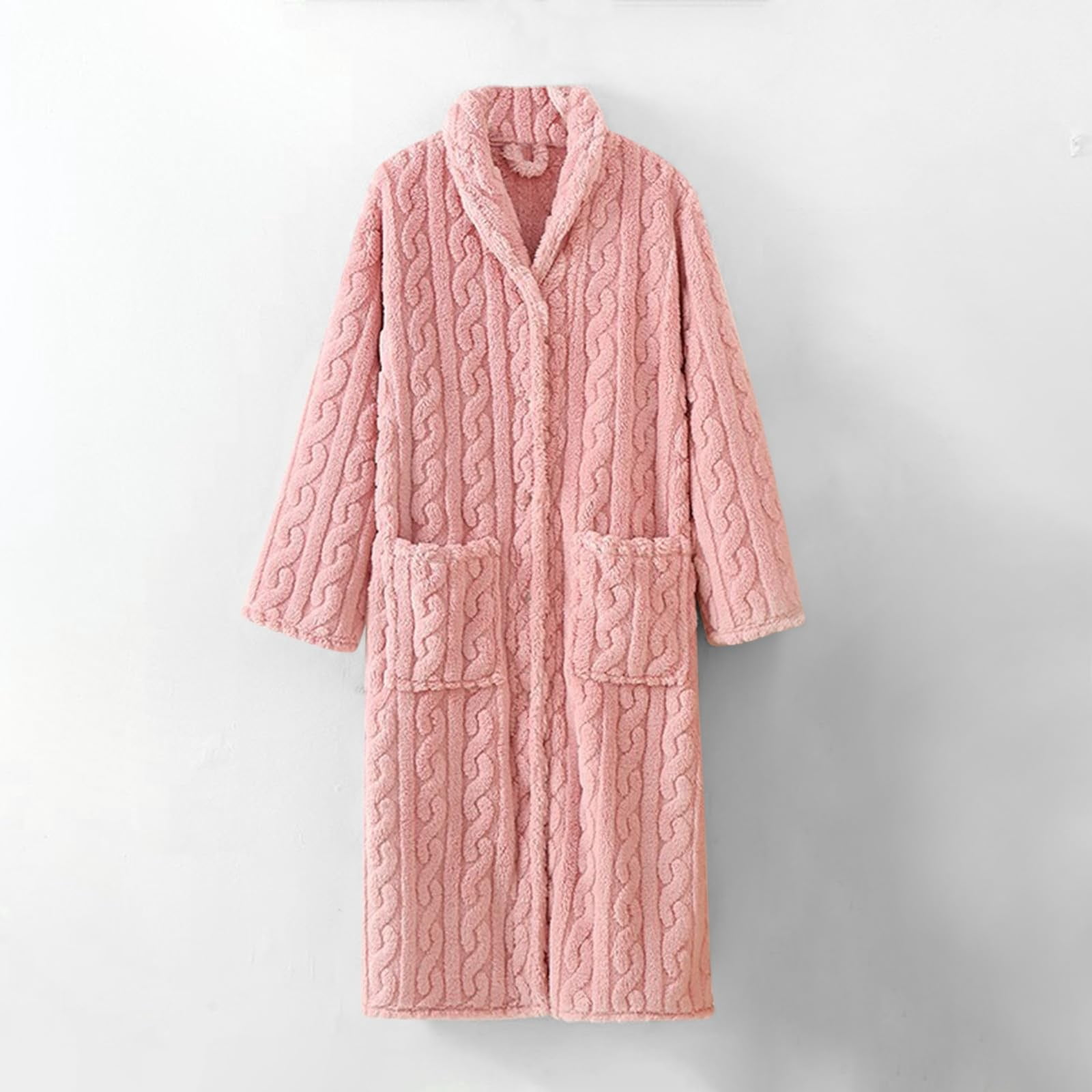 Warm Robe Jacket Seductiva Clothing Womens Robe Lightweight Womens Long Fleece Robe ...