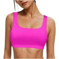 thumbnail image 1 of Seductiva Womens Seamless Wireless Supportive Bra Women's Fitness Yoga Running High Strength Shockproof Breathable Tank Top Sports Underwear Comfort Fit Full-Coverage Bra, 1 of 9