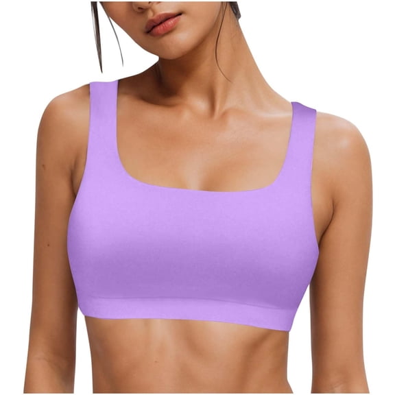 Seductiva Womens Sports Bras Women's Fitness Yoga Running High Strength Shockproof Breathable Tank Top Sports Underwear T-Shirt Bras Available
