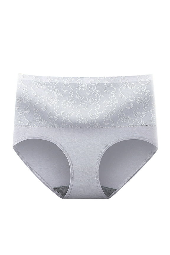 Womens Underwear Cotton Hipster Panties Womens Underwear Cotton Underwear No Muffin Top Full Briefs Soft Stretch Breathable Ladies Panties for Women Full Coverage Briefs