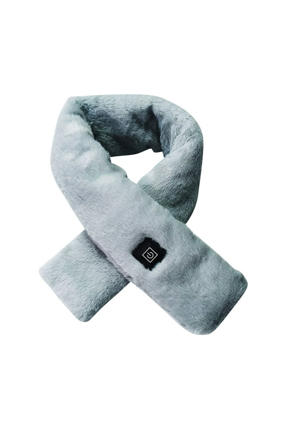 Seductiva Fall Scarf for Women, Christmas Mantel Scarves Heated Scarf for Men And Women 3 Temp Settings USB Smart Heating Scarf Cordless Neck Heating Pad Scarf Washable Scarf for Christmas Party