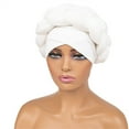 thumbnail image 1 of Seductiva Headbands for Women Boho Braided Turban Hat African Turbans for Women Headwraps for Black Women Braid Silky Turban Hats Lady Headscarf 1PC, 1 of 6