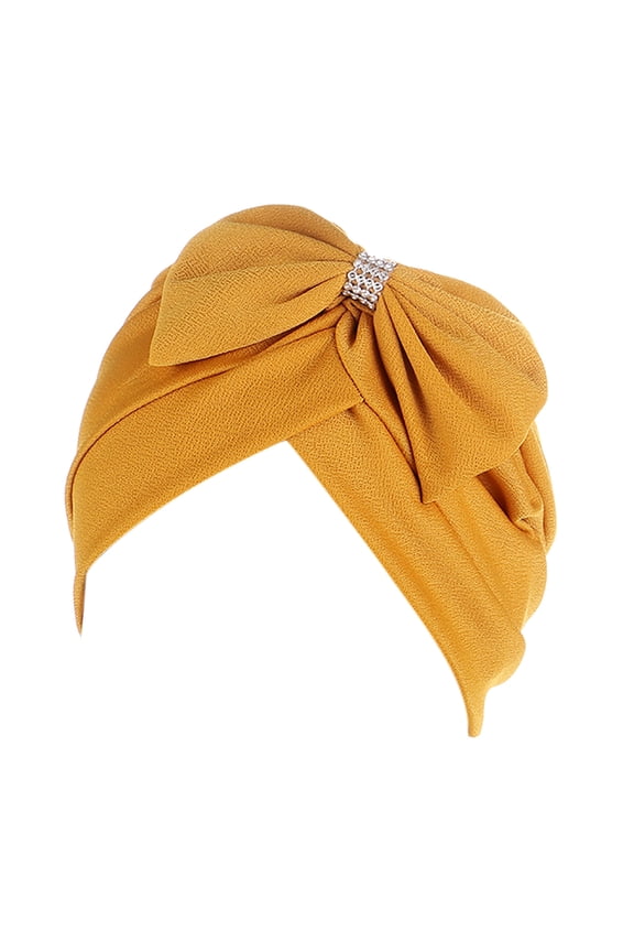 Seductiva Heardband Cancer Head Hat Cap Ethnic Bohemian Bowknot Braid Hair Cover Wrap Turban Headwear Turban Cap