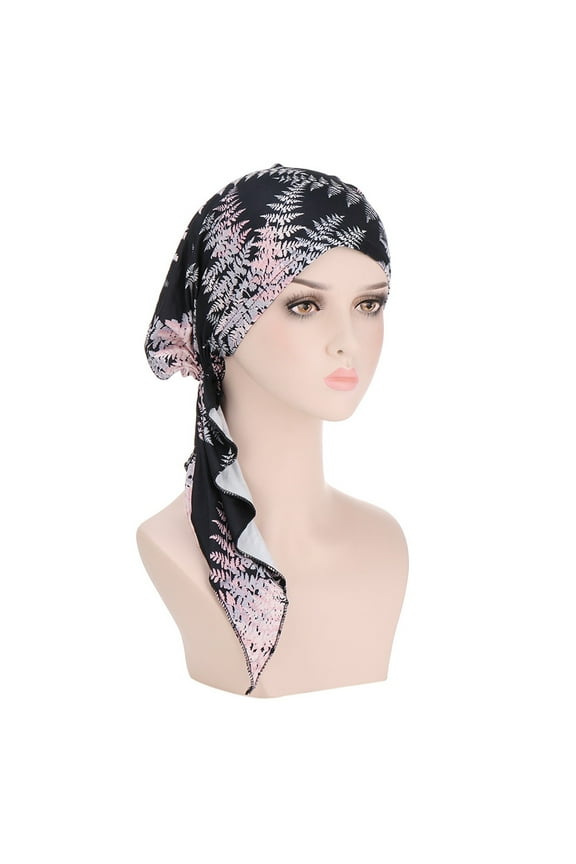 Seductiva Heardband Womans Stretchy Beanie Turban Cap Head Wrap Headscarf for Cancer Hair Loss