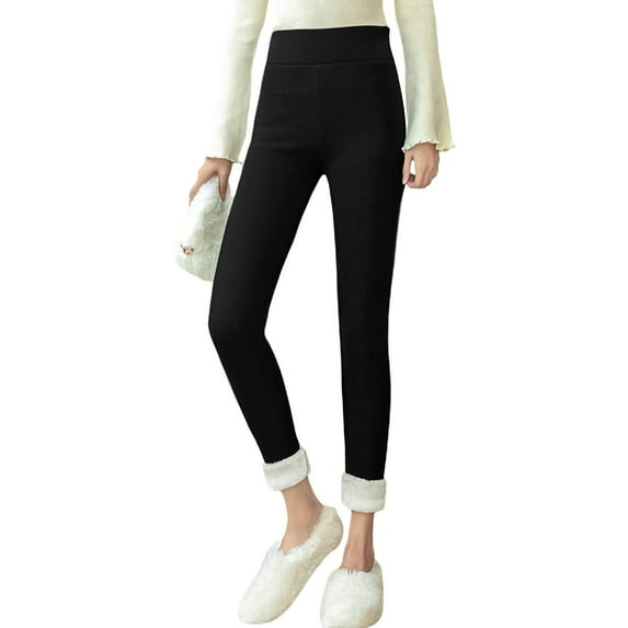 Seductiva Leggings for Women Warm Winter Thick Leggings Women Wool Females Clothing Velvet Pants Elasticity S 5Xl Workout Yoga Pants