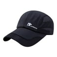 thumbnail image 1 of Seductiva Visors Men Women Solid Cap Mesh Quick Drying Adjustable Breathable Sport Outdoor Sun Protection Baseball Cap, 1 of 5