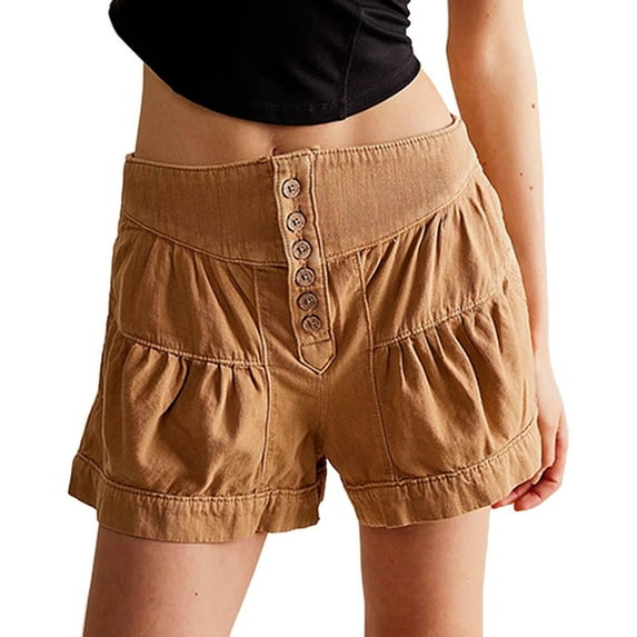 Seductiva Womens Workout Shorts Jeans Shorts Denim Washed Women Pants Ripped Hole Slim Short Women's Jeans