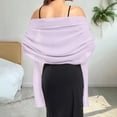 thumbnail image 1 of Seductiva Sale Clearance 2025 Wraps Ponchos for Women Evening Gown Shawl Women's Chiffon Shawl Wedding Shawl Formal Gown Shawl Bride Bridesmaid Shawl Soft Scarf Bridal Scarve Wedding, 1 of 5