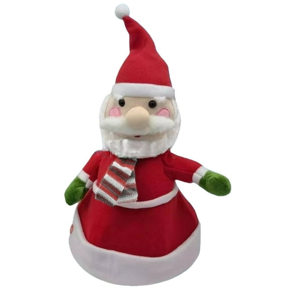 Seductiva Santa Hat Christmas Bomber Hats Song And Dance Christmas Hat Swing Moving Luminous Christmas Hat Plush Toy Christmas Hat Music Christmas One Size