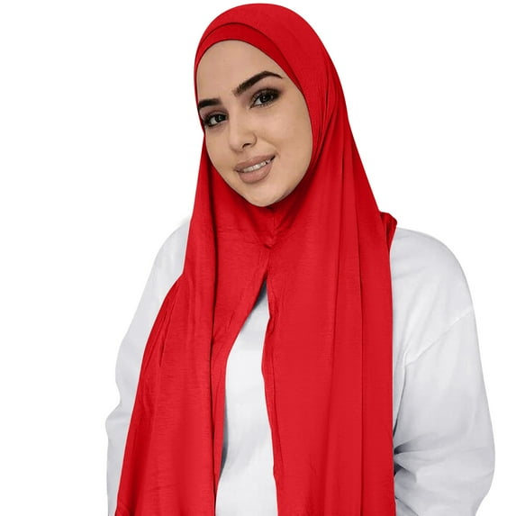 Seductiva Scarf Head Scarf Solid Color Long Scarf Wrap Scarves Cotton Scarf for Women Fashion