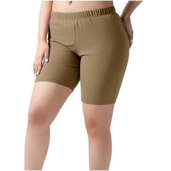 Seductiva Shorts for Women Yoga Shorts for Women Plus Size Lightweight Biker Shorts Summer Elastic Waist Shorts Workout Leggings Shorts 2025 Summer Shorts for Women