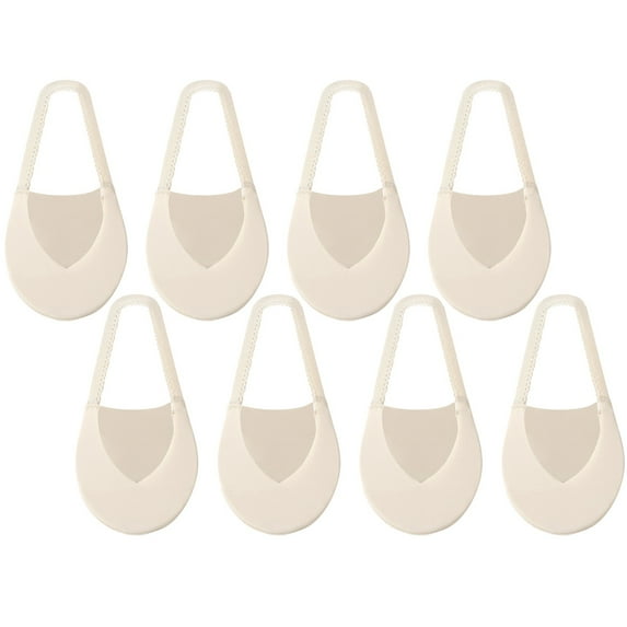 Seductiva Sock Slippers 4 Pairs Women's Ballerina Socks Solid Non Slip Socks Lace Splice Socks Boat Socks