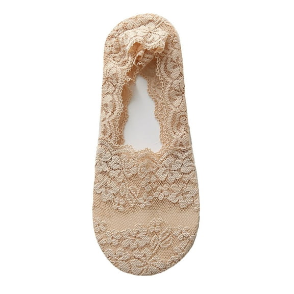 Seductiva Sock Slippers Womens Liner Socks Low Cut Non Slip Ankle Socks Hidden Cushioned Socks for Flat Boat