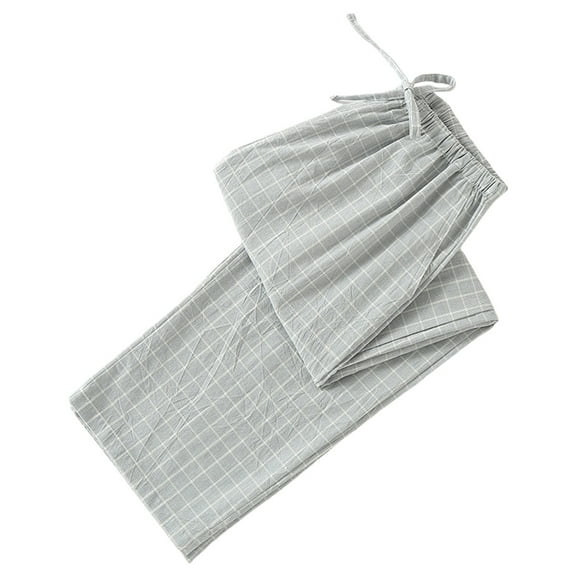 Seductiva Soft Leggings for Women Cotton Plaid Pajamas Pants Women Wide Leg Jogger Pants Pj Bottoms Elastic Waist Pants Going Out Trousers Loose Casual Pants