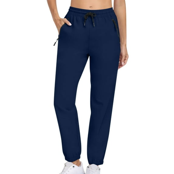 Seductiva Soft Leggings for Women Women's Casual Fitness Running Fashion Sports Quick Drying Pants Drawstring Zipper Pocket Leggings Loose Casual Pants