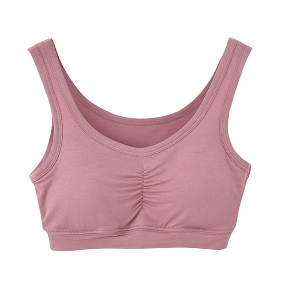 Seductiva Sports Bras for Women Plus Size Women's Bras Soft Wireless Bra for Moms & Seniors Push Up Comfort Soft No Underwire 1PC