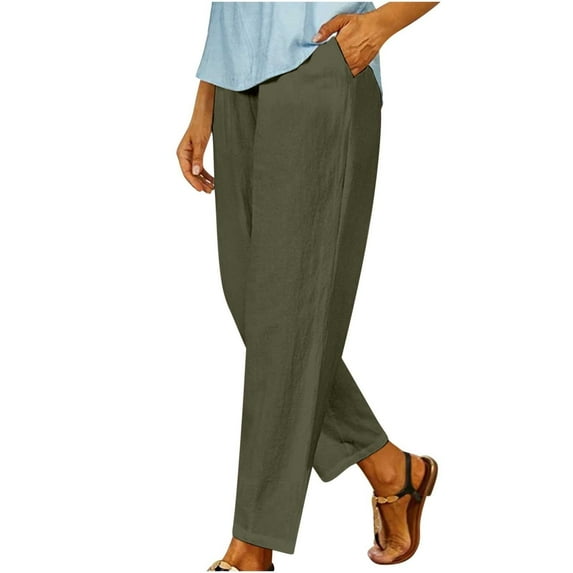 Seductiva Summer Savings Soft Leggings for Women Tightness Pocket Trousers Cotton Pants Women Clothes Solid Casual Pants