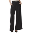 thumbnail image 1 of Seductiva Summer Savings Clearance Soft Leggings for Women Wide Leg Tailored Pants for Women Casual High Waist Suit Pants, 1 of 4