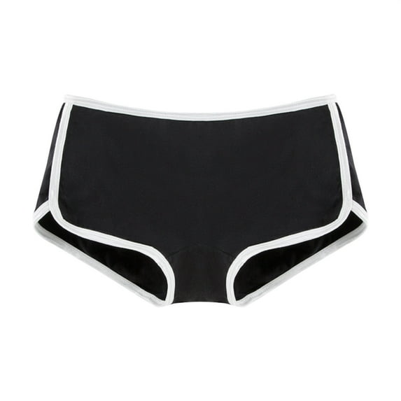 Seductiva Women Women Pantie Women Underwear for Women Mid Waist Solid Color Underwear No Show Breathable Comfortable Soft Underpants