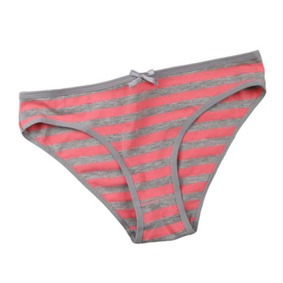 Seductiva Women Women's Cotton Brief Underwear Women Cotton Underwear Basic Bikini Female Panties High Waisted