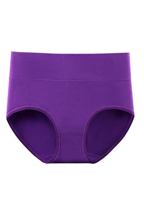 Seductiva Women Clothing Women's Panties Ladies New Pure Cotton High Waist Soft Skin Friendly Comfortable Underwear