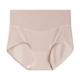 thumbnail image 1 of Seductiva Women Women's Seamless Underwear High Waist Womenunderwear Large Size Soft Comfortable Female Seamless Briefs, 1 of 5