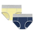 thumbnail image 1 of Seductiva Women Women's Seamless Underwear Women's Cotton Underwear High Waist Briefs Soft Underpants Ladies Full Coverage 2 Pack, 1 of 2