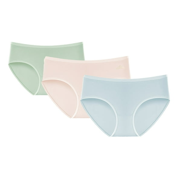 Seductiva Women Clothing Womens Underwear Cotton Hipster Panties Underwear for Women Seamless Bikini Regular Absorbency Underwear Full Coverage Briefs