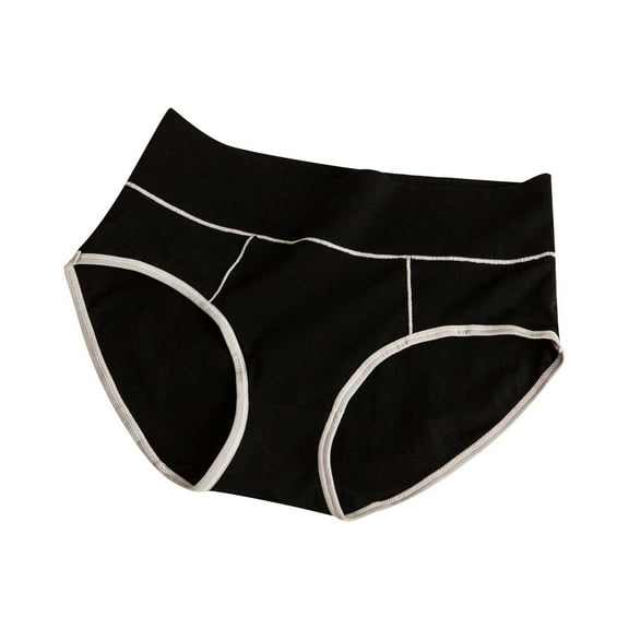 Seductiva Women Clearance Womens Underwear Cotton Hipster Panties Women's Cotton Underwear High Waist Elastic Briefs Soft Underwear Breathable Women's Underwear Full Coverage Briefs