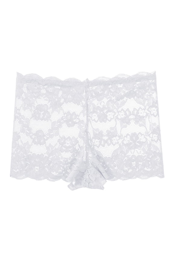 Women Pantie for Women Lace Waist See Through Cotton Crotch Women Flat Angle 0 1PC