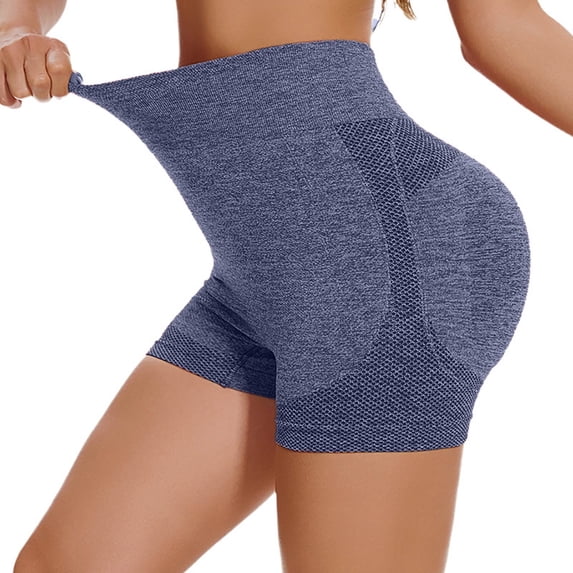 Seductiva Women's Active Short Women's Shorts Booty Shorts Yoga Shorts Gym Shorts Tummy Biker Shorts High Waisted Shorts for Women