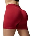 thumbnail image 1 of Seductiva Women's Active Short Womens Yoga Shorts Workout Butt Lifting Shorts for Women High Waisted Gym Yoga Booty Shorts High Waisted Shorts for Women, 1 of 5