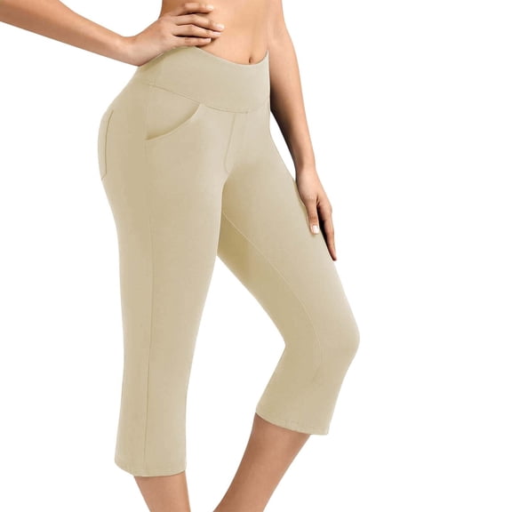 Seductiva Women's Casual Pants Pants for Women High Waisted Crop Work Pants Summer Casual Slacks Yoga Dress Pant Women's Original Shorts 1PC