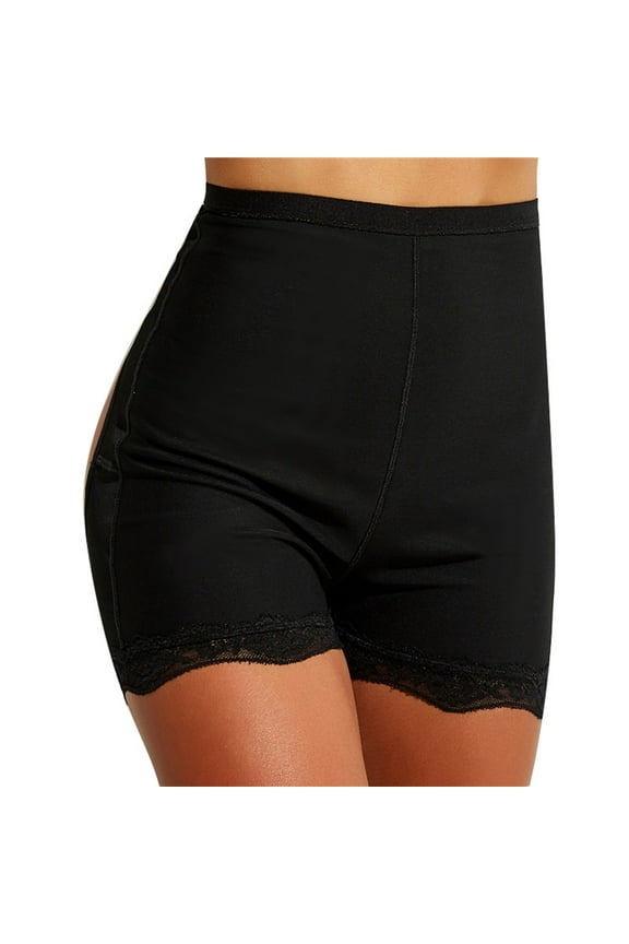 Women's Cotton Brief Underwear Women Butt Lifting Enhancer Underwear Butt Lifter Body Shaper Girl Shorts Full Coverage Briefs 1PC