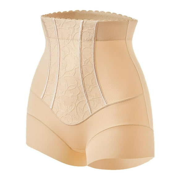 Seductiva Women's Shapewear Bodysuit Women's Solid Color Paclitaxel High Waist Belly Pants Women's Plastic Lifting Waist Women's Powerful Body Pants Butt Lifter Bodysuit 1PC