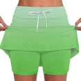 thumbnail image 1 of Seductiva Women's Shorts Women's Fashionable Casual Sports Casual Skirt with Pocket Drawstring Solid Color Mid Waist Skirt Pants Womens Workout Shorts, 1 of 3