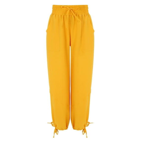Seductiva Women's Wide Leg Pants Women's Cargo Pants Baggy Wide Leg Pants Black Loose High Waist Sweatpants Multi Pockets Beach Pants Loose Fit