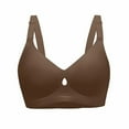 thumbnail image 1 of Seductiva Women's Wireless Bra Popular Foreign Trade Jelly Liquid Foundation Underwear Women's Back Ring Gathering Thin Large Bra Full-Coverage T-Shirt Bra for Everyday Wear 1PC, 1 of 4