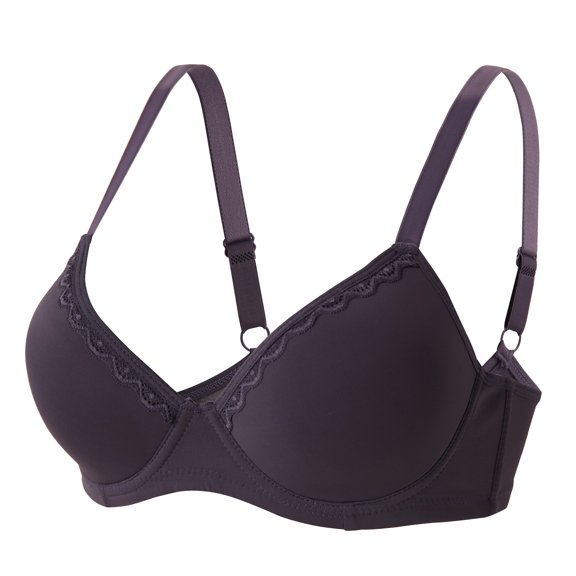 Seductiva Womens Sports Bras Women's Comfortable Strapless Non Slip Folding Traceless and Ring Summer New Bra Full Coverage T-Shirt Bra 1PC