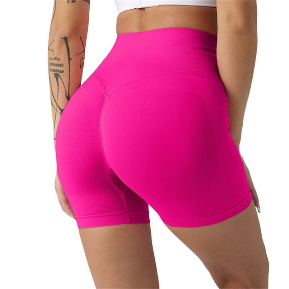 Seductiva Womens Yoga Sweatpants Womens Yoga Shorts Workout Butt Lifting Shorts for Women High Waisted Gym Yoga Booty Shorts Sweatpants Summer