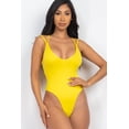 thumbnail image 1 of Seductive Bodysuit Top with Crossed Back Detail, 1 of 11