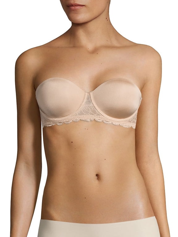 Seductive Comfort With Lace Strapless Lift Multiway