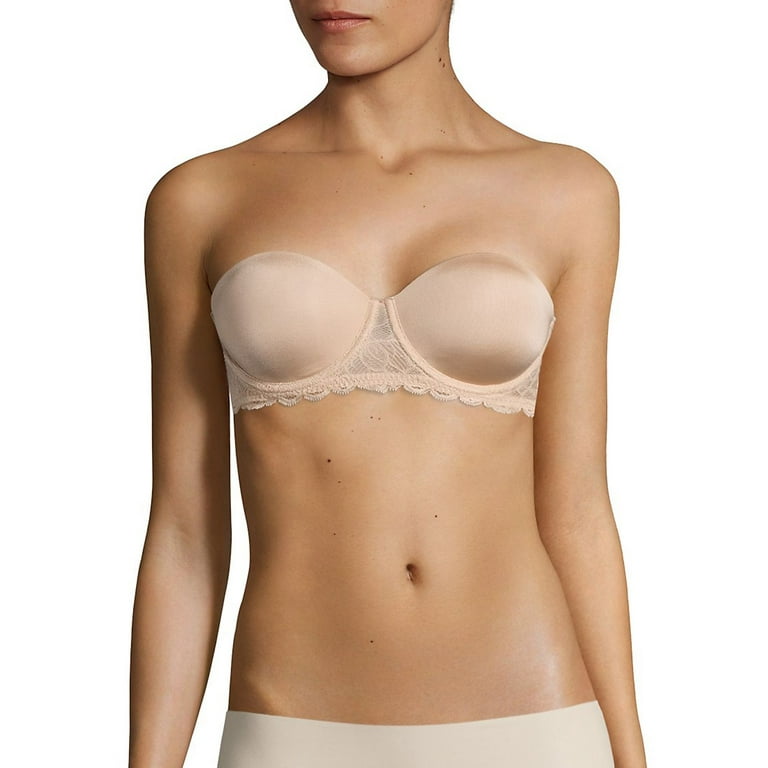 Seductive Comfort With Lace Strapless Lift Multiway