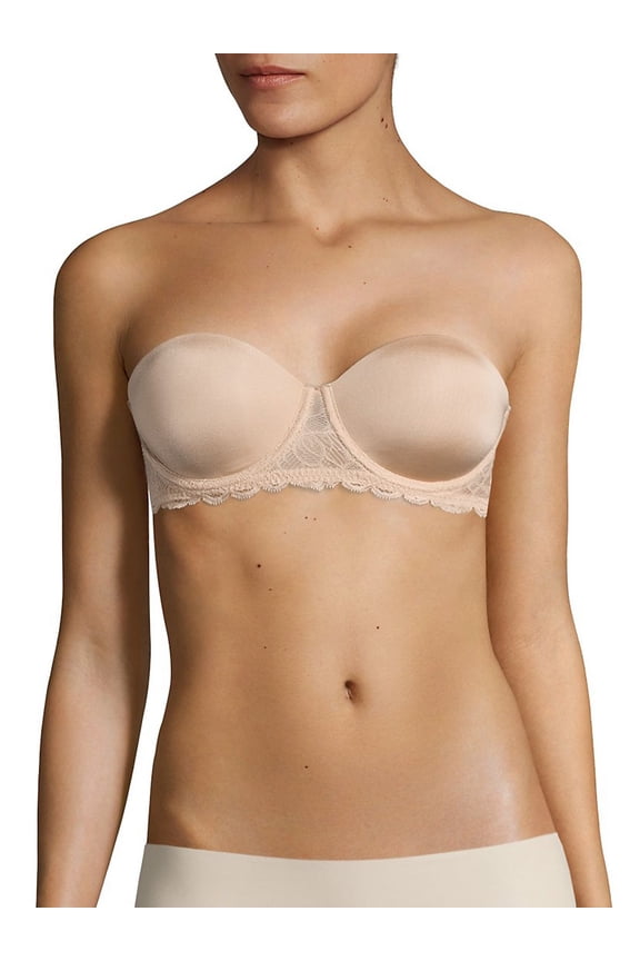 Seductive Comfort With Lace Strapless Lift Multiway