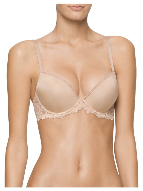Seductive Comfort with Lace Demi Bra